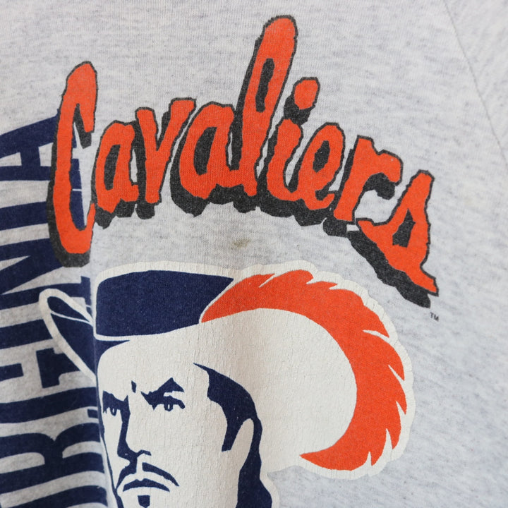 Vintage 1990 Univeristy of Virginia Cavaliers Crewneck - M-NEWLIFE Clothing