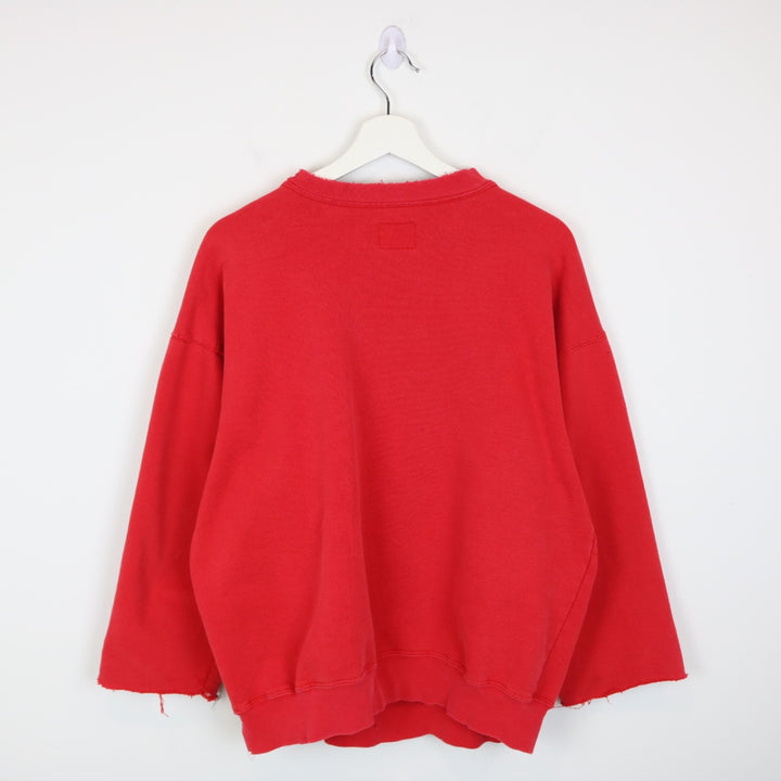 Vintage 90's University of Nebraska Starter Crewneck - L-NEWLIFE Clothing