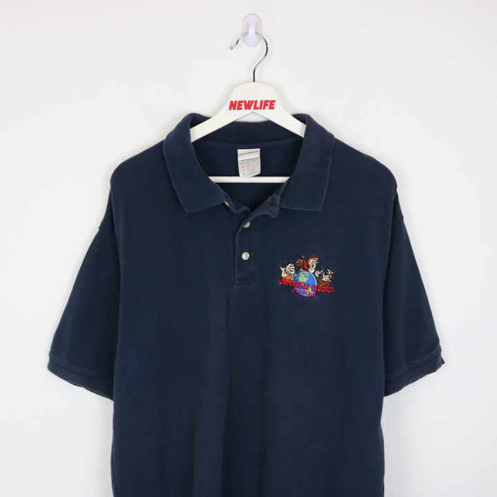 Vintage 00's Universal Studios Polo Shirt - L-NEWLIFE Clothing
