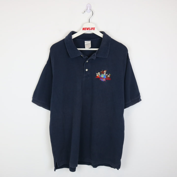 Vintage 00's Universal Studios Polo Shirt - L-NEWLIFE Clothing