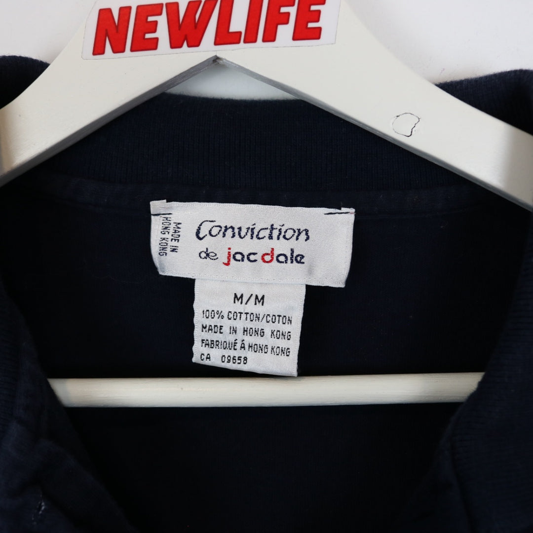 Vintage 80's Conviction de JacDale Polo Shirt - M-NEWLIFE Clothing