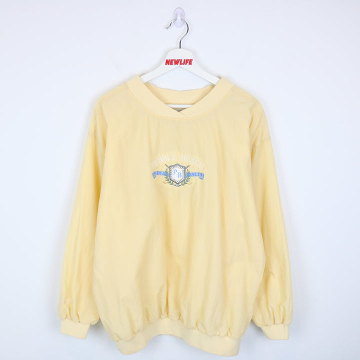 Vintage 90's Pebble Beach Pullover Windbreaker - M-NEWLIFE Clothing