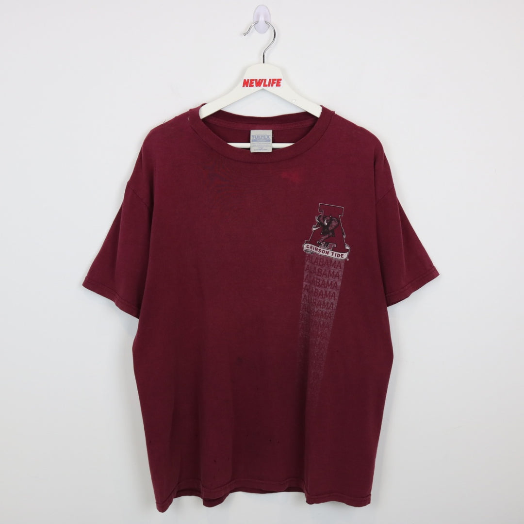 Vintage 90's University of Alabama Crimson Tee - L-NEWLIFE Clothing