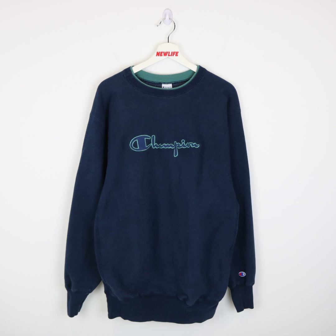 Vintage 90's Champion Reverse Weave Crewneck - L-NEWLIFE Clothing