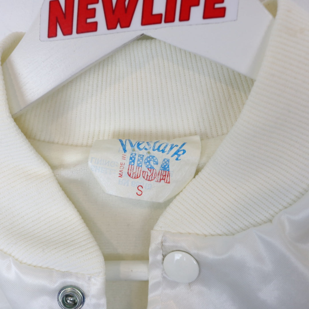 Vintage 80's America's Miss American Queen Satin Bomber Jacket - S-NEWLIFE Clothing