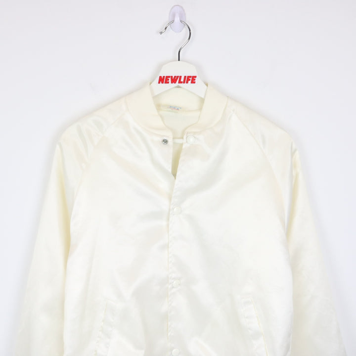 Vintage 80's America's Miss American Queen Satin Bomber Jacket - S-NEWLIFE Clothing