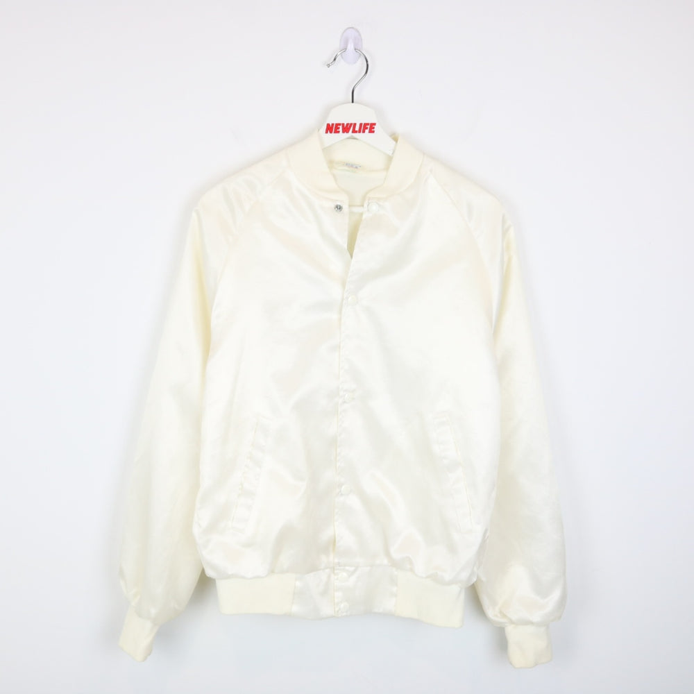 Vintage 80's America's Miss American Queen Satin Bomber Jacket - S-NEWLIFE Clothing