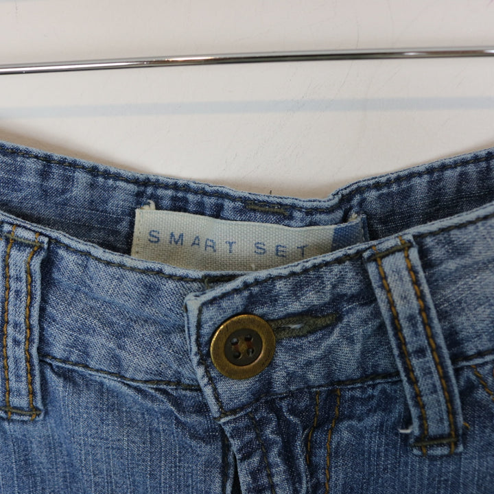 Vintage 90's Smart Set Denim Skirt - 27"-NEWLIFE Clothing