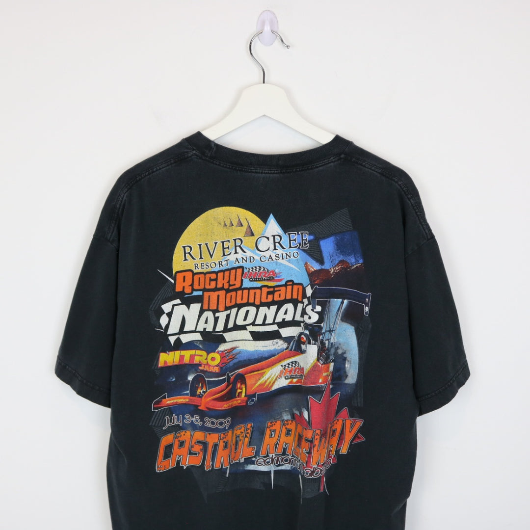 Vintage 2009 Castrol Raceway Racing Tee - XL-NEWLIFE Clothing