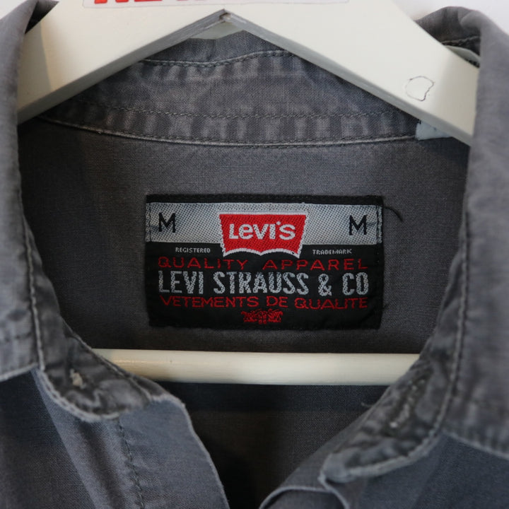 Vintage 90's Levi's Strauss Graphic Button Up - M-NEWLIFE Clothing