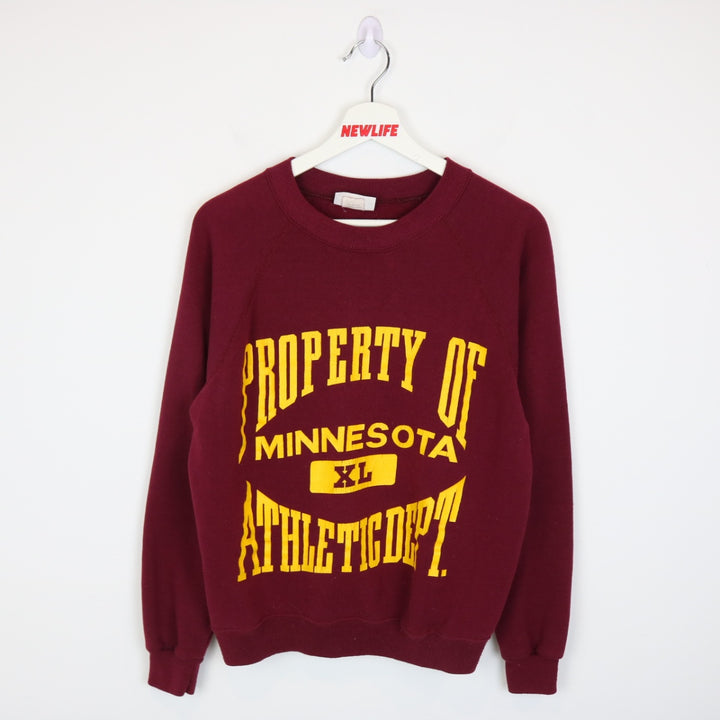 Vintage 90's University of Minnesota Athletics Crewneck - M-NEWLIFE Clothing