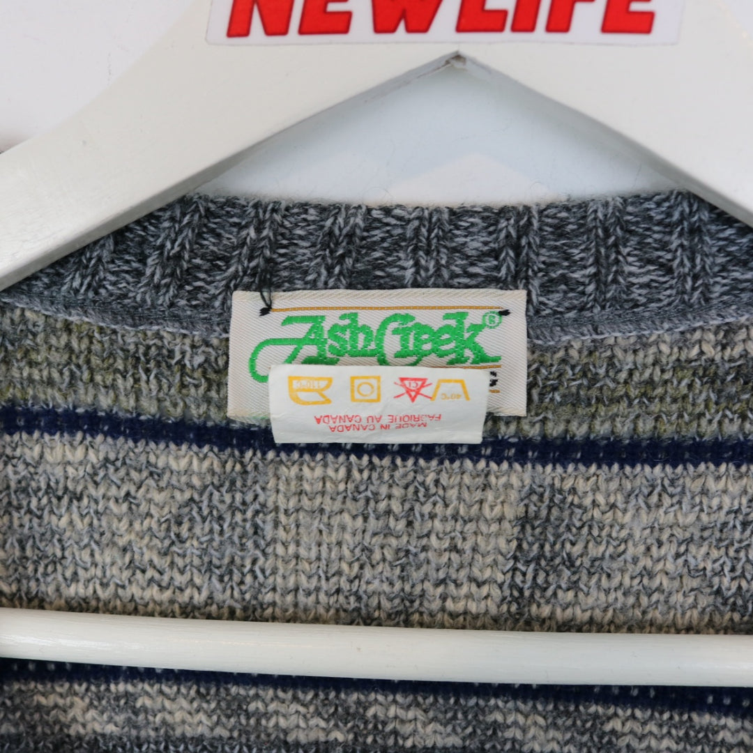 Vintage 90's Ash Creek Knit Sweater Vest - M-NEWLIFE Clothing