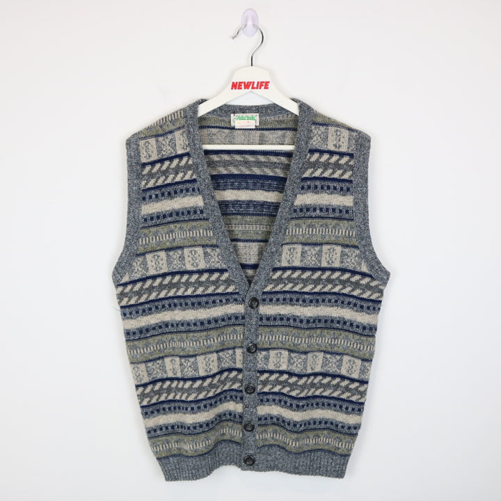 Vintage 90's Ash Creek Knit Sweater Vest - M-NEWLIFE Clothing