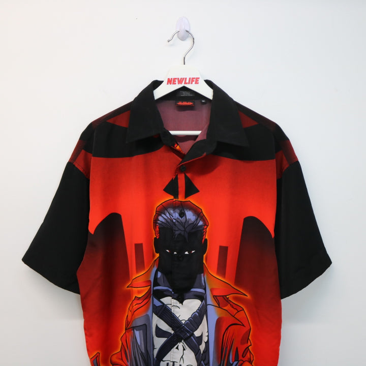 Vintage 2001 The Punisher Marvel Button Up - L-NEWLIFE Clothing