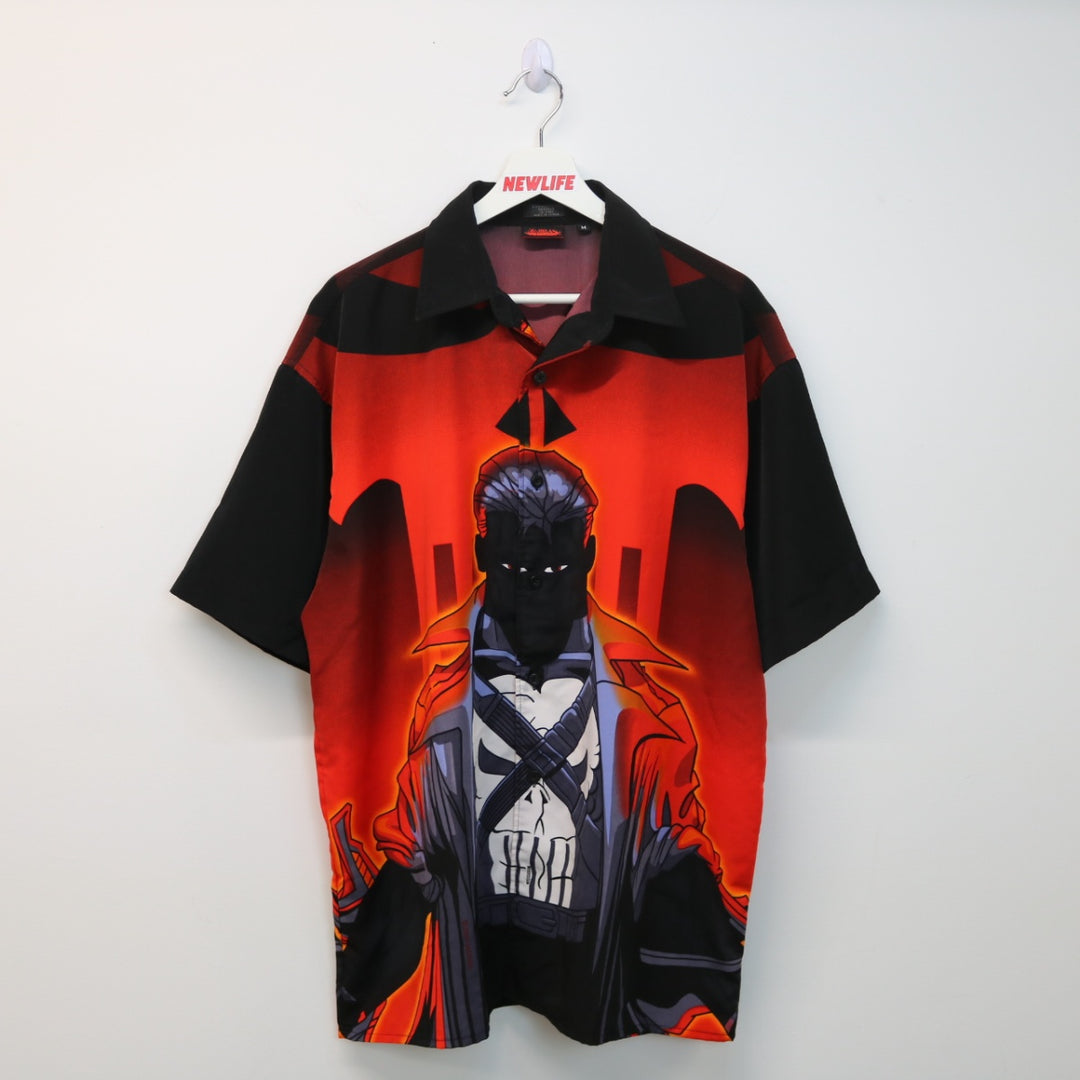 Vintage 2001 The Punisher Marvel Button Up - L-NEWLIFE Clothing