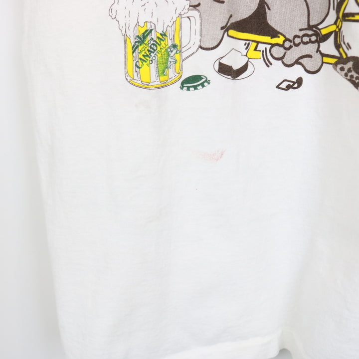 Vintage 1997 Spirit of Edmonton Grey Cup Tee - L-NEWLIFE Clothing