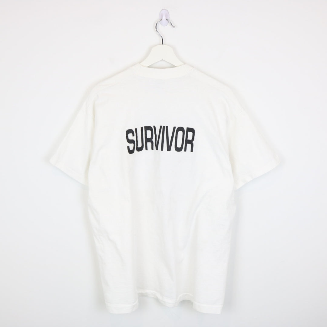 Vintage 1997 Spirit of Edmonton Grey Cup Tee - L-NEWLIFE Clothing