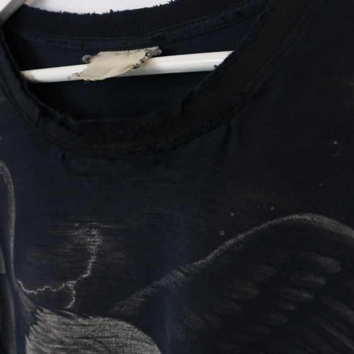Vintage 90's Feel the Thunder Eagle Biker Tee - XL-NEWLIFE Clothing