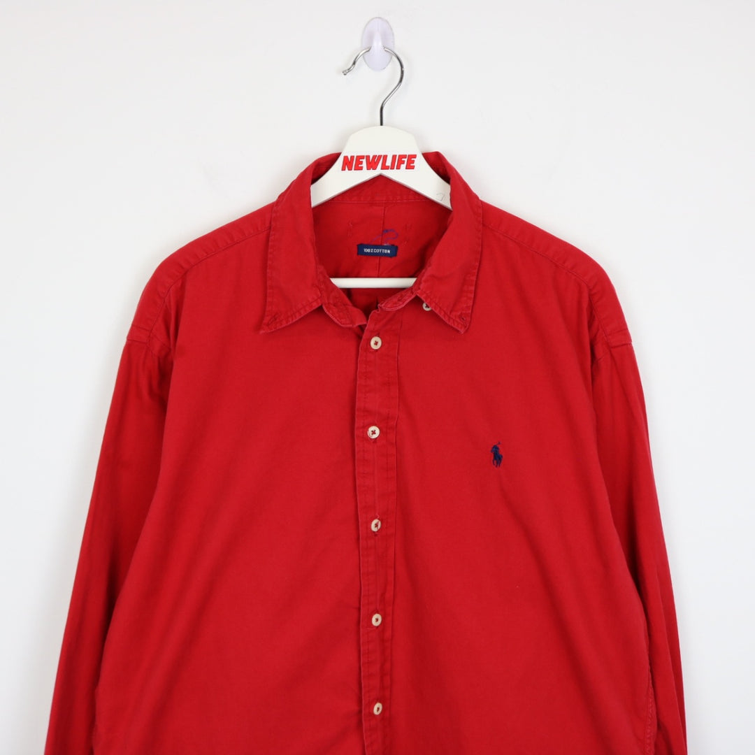 Vintage 90's Polo Ralph Lauren Button Up - L-NEWLIFE Clothing
