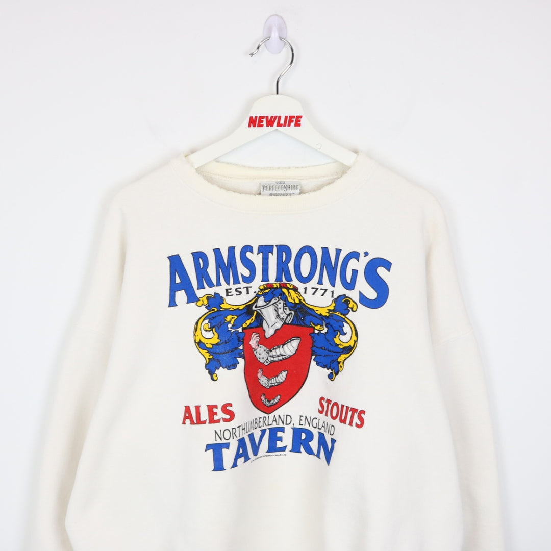 Vintage 1991 Armstrong Tavern England Crewneck - XL-NEWLIFE Clothing