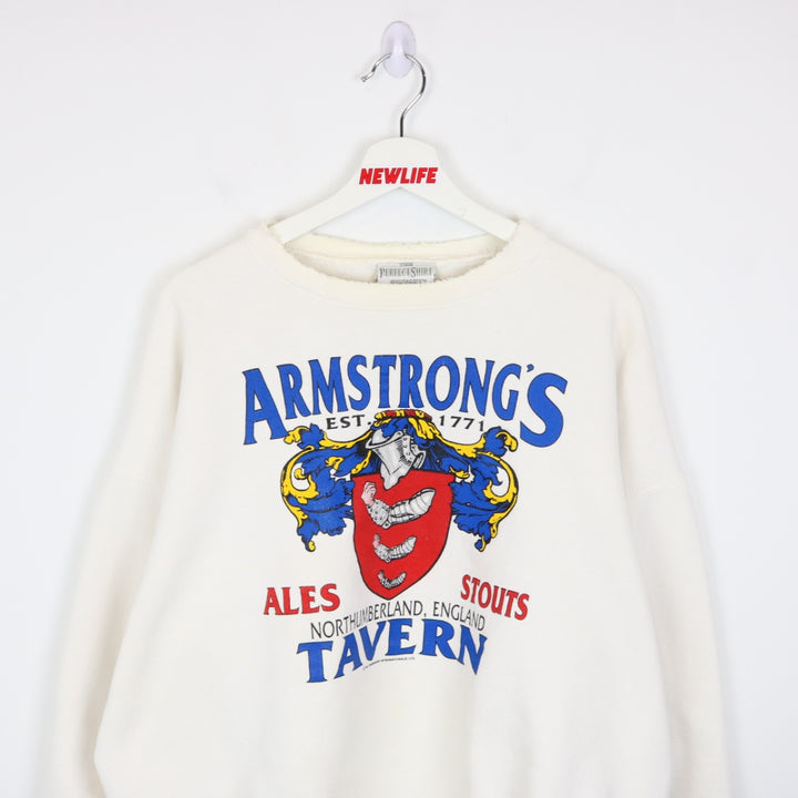 Vintage 1991 Armstrong Tavern England Crewneck - XL-NEWLIFE Clothing