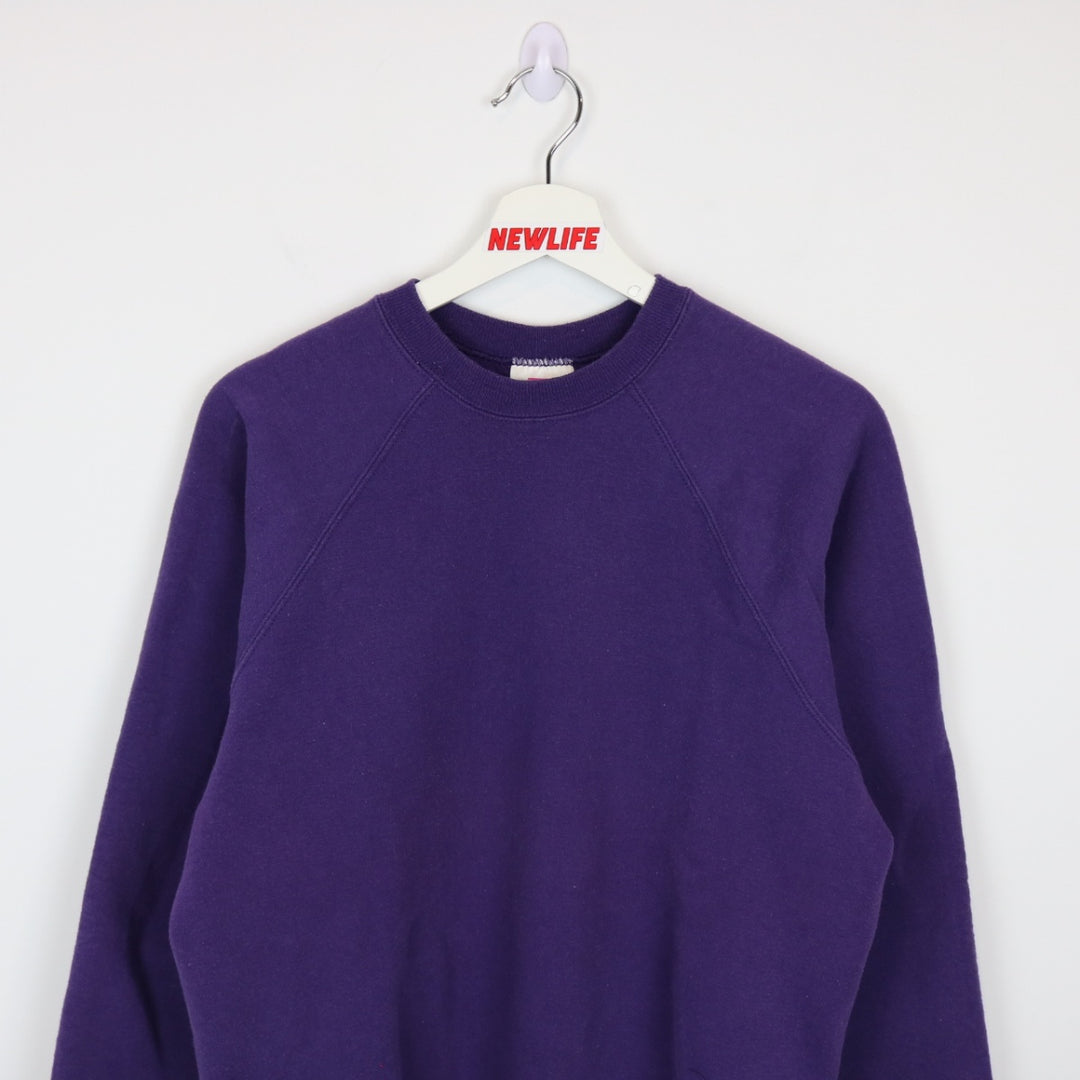 Vintage 90's Hanes Blank Crewneck - L-NEWLIFE Clothing