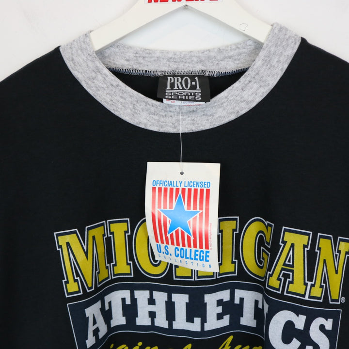 Vintage 90's NWT University of Michigan Athletics Tee - XL-NEWLIFE Clothing