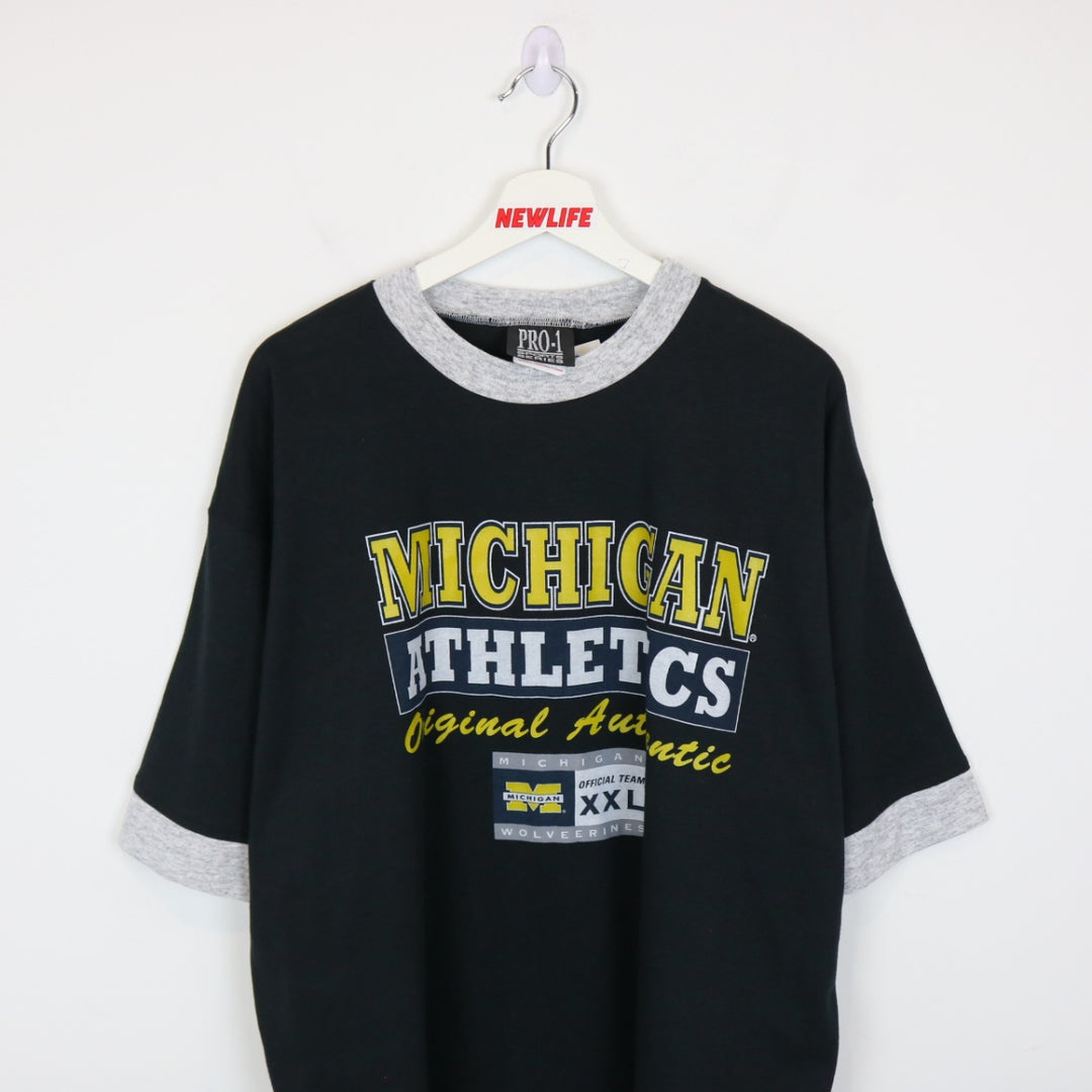 Vintage 90's NWT University of Michigan Athletics Tee - XL-NEWLIFE Clothing