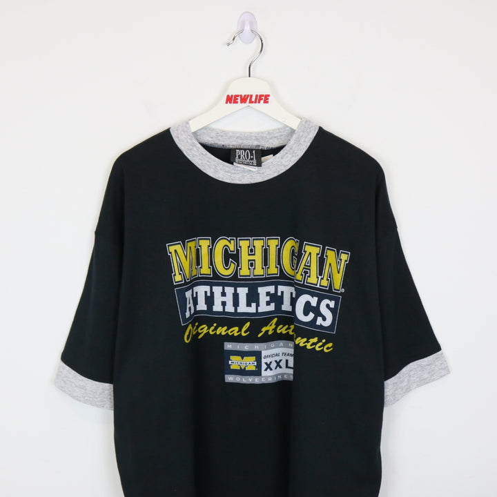 Vintage 90's NWT University of Michigan Athletics Tee - XL-NEWLIFE Clothing