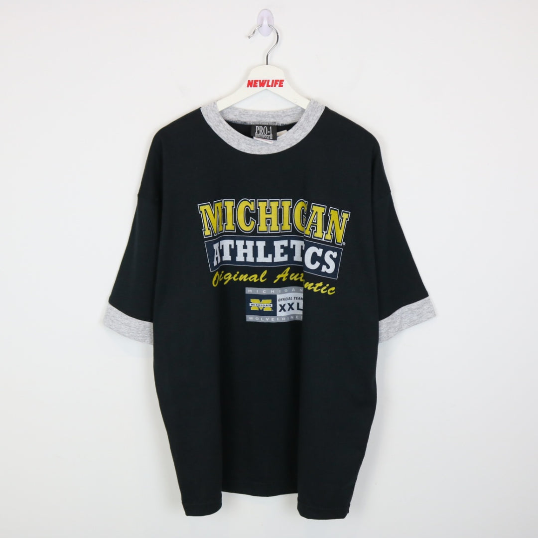 Vintage 90's NWT University of Michigan Athletics Tee - XL-NEWLIFE Clothing