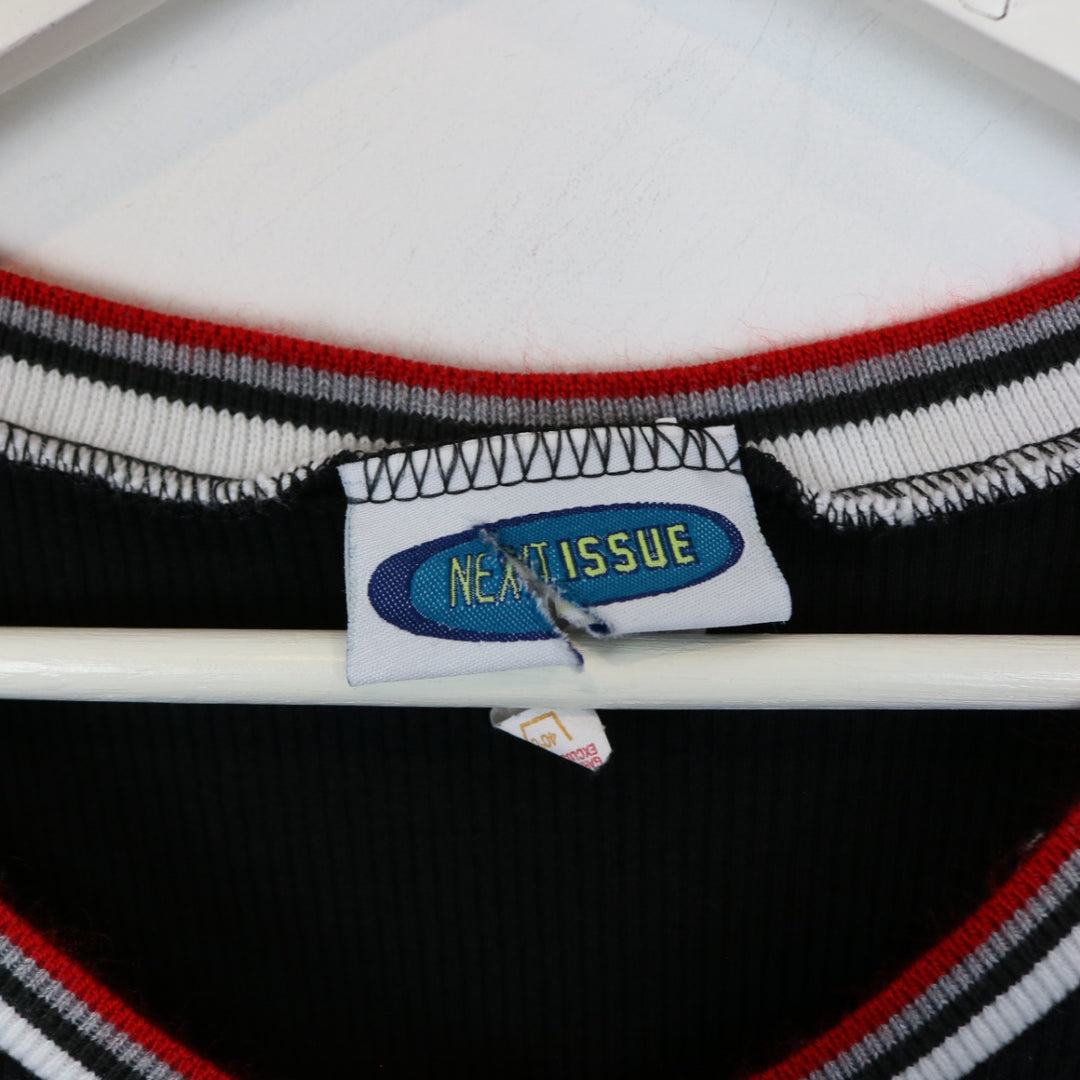 Vintage 90's Next Issue Ribbed Tank Top - L-NEWLIFE Clothing