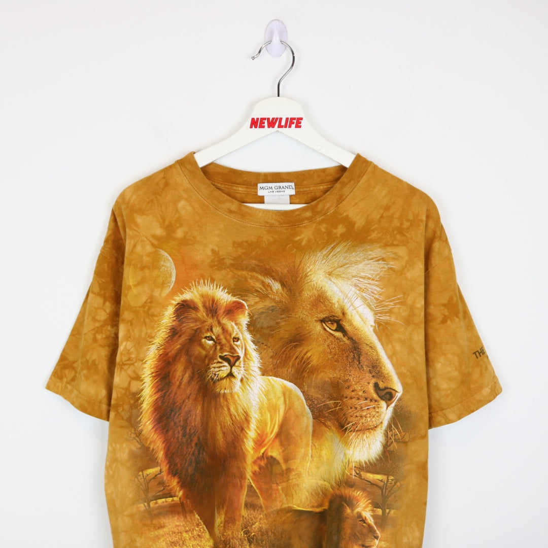 Vintage 2000 Lion Habitat Nature Tee - L-NEWLIFE Clothing