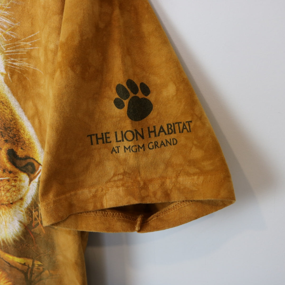 Vintage 2000 Lion Habitat Nature Tee - L-NEWLIFE Clothing