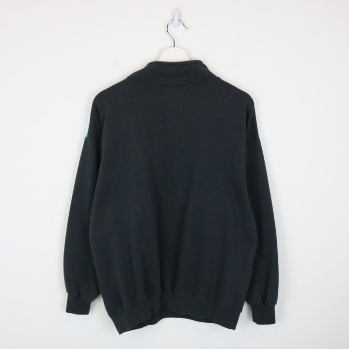 Vintage 80's Niagara Falls Nature Quarter Zip Sweater - M-NEWLIFE Clothing