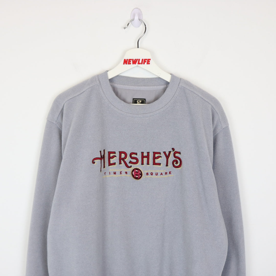 Vintage 00's Hershey's Times Square Fleece Crewneck - M-NEWLIFE Clothing