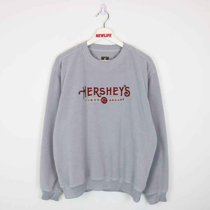 Vintage 00's Hershey's Times Square Fleece Crewneck - M-NEWLIFE Clothing