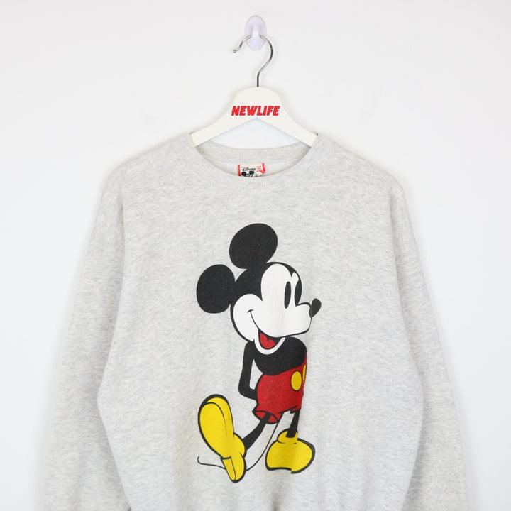 Vintage 80's Disney Mickey Mouse Crewneck - M-NEWLIFE Clothing