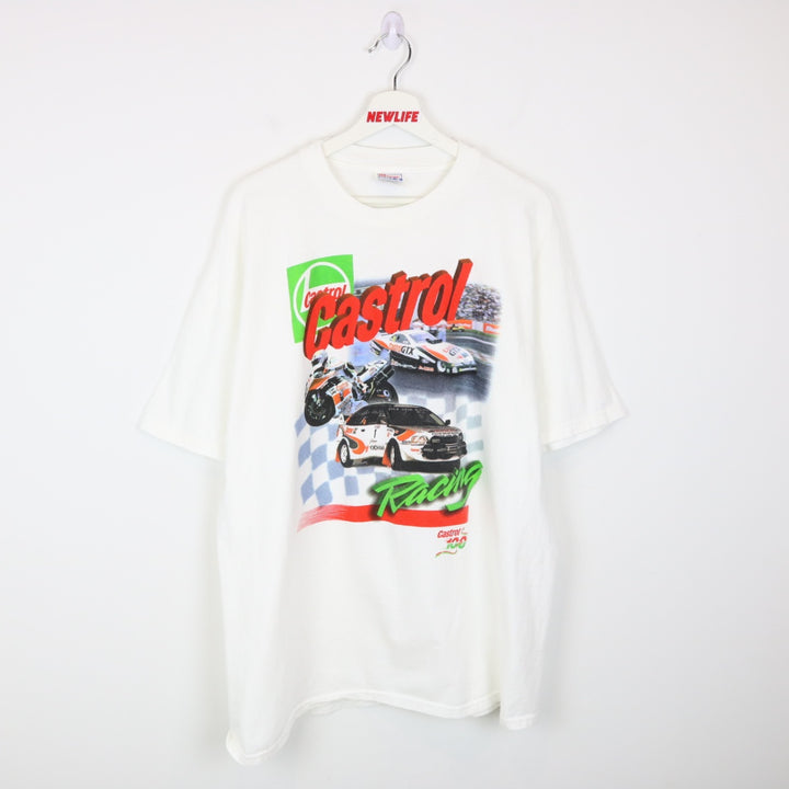 Vintage 00's Castrol Racing Tee - XL-NEWLIFE Clothing