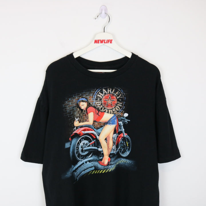 2014 Harley Davidson Casper Wyoming Tee - XXL-NEWLIFE Clothing