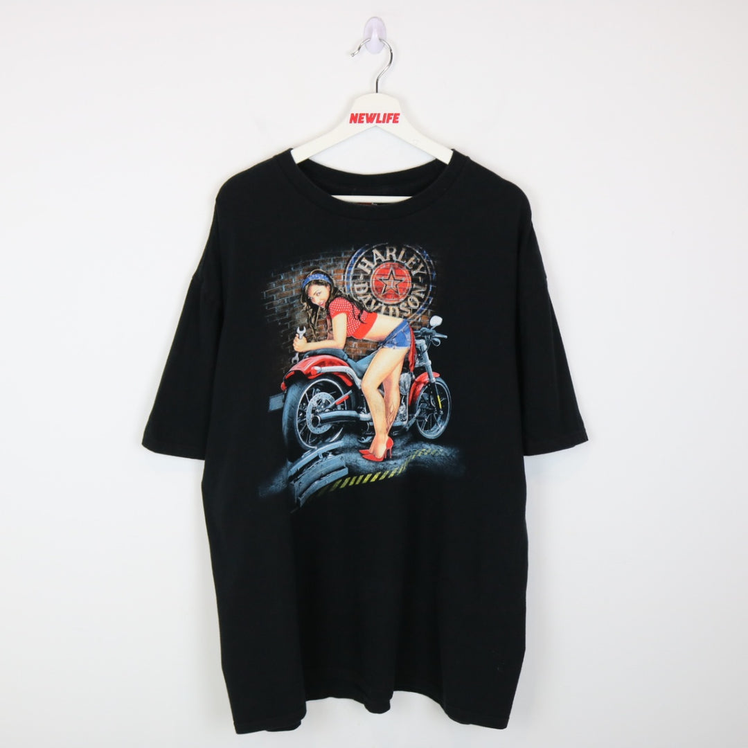 2014 Harley Davidson Casper Wyoming Tee - XXL-NEWLIFE Clothing
