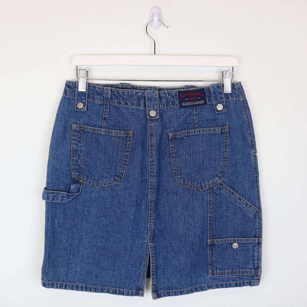 Vintage 90's BUM Equipment Denim Skirt - 30"-NEWLIFE Clothing