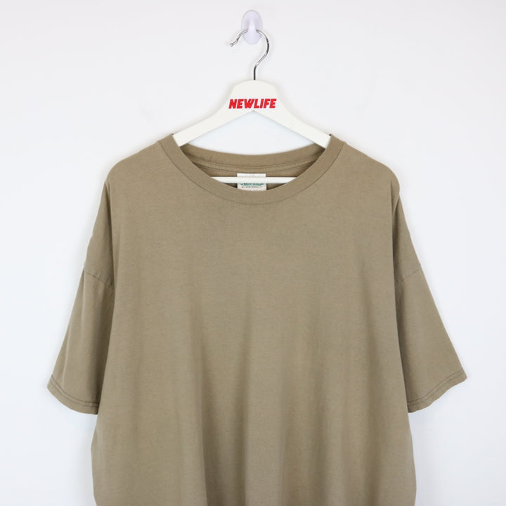 Vintage 90's Naturals Blank Tee - 3XL-NEWLIFE Clothing