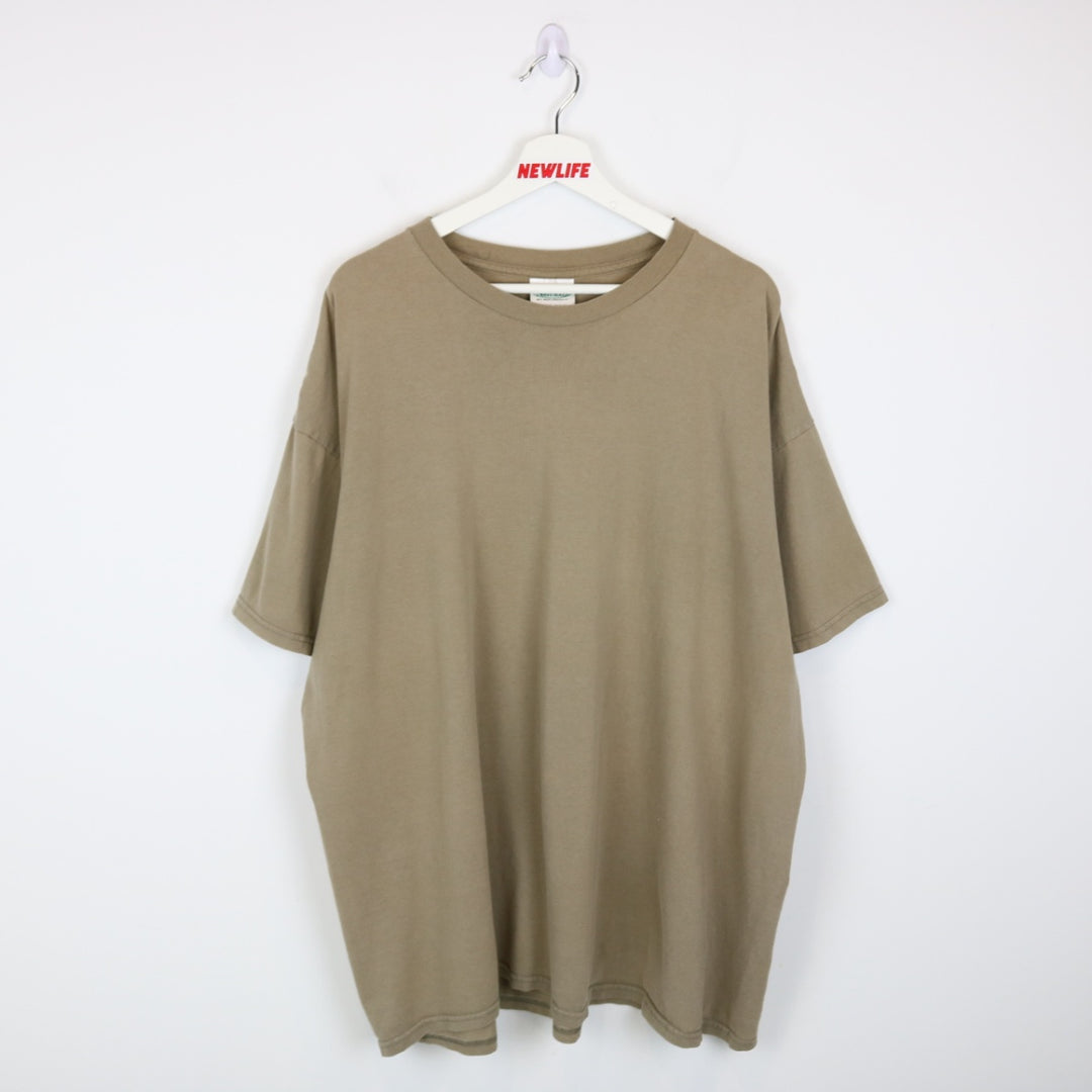 Vintage 90's Naturals Blank Tee - 3XL-NEWLIFE Clothing