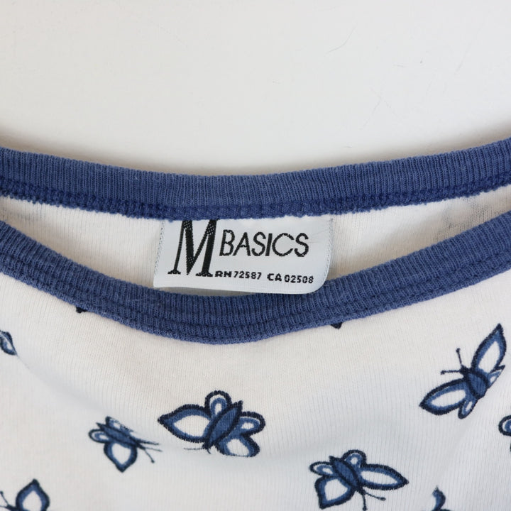 Vintage 90's M Basics Butterfly Nature Tank Top - S/M-NEWLIFE Clothing