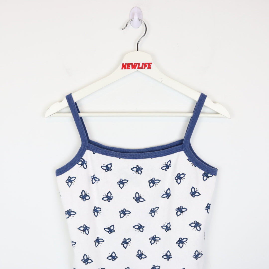 Vintage 90's M Basics Butterfly Nature Tank Top - S/M-NEWLIFE Clothing