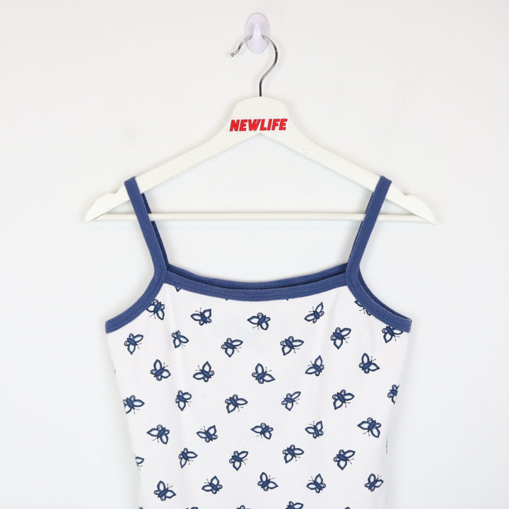 Vintage 90's M Basics Butterfly Nature Tank Top - S/M-NEWLIFE Clothing