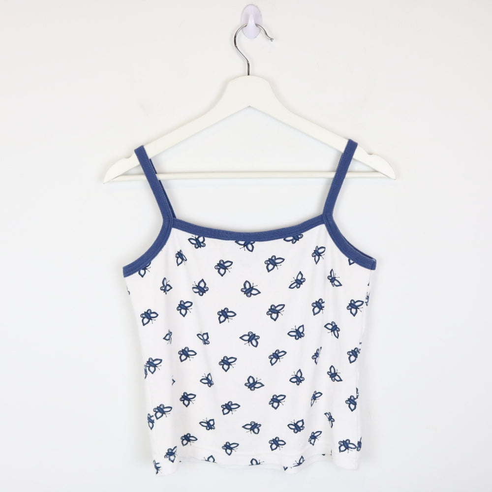 Vintage 90's M Basics Butterfly Nature Tank Top - S/M-NEWLIFE Clothing