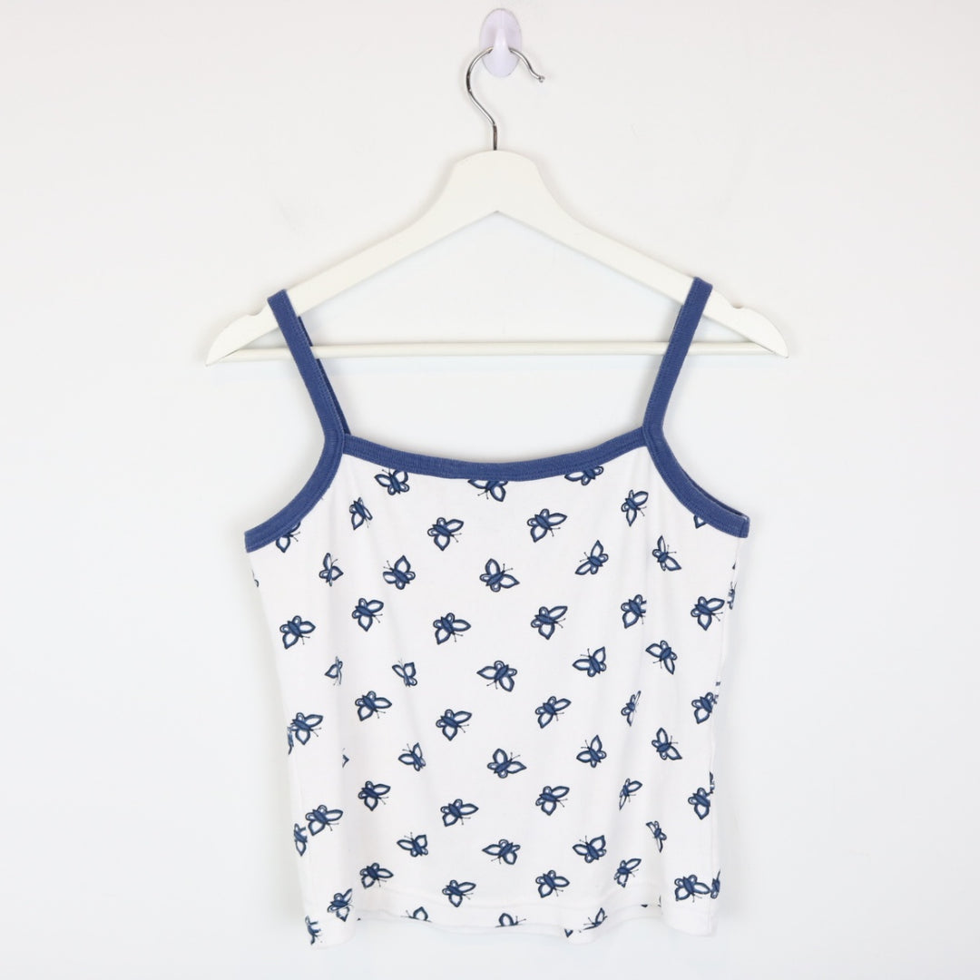 Vintage 90's M Basics Butterfly Nature Tank Top - S/M-NEWLIFE Clothing