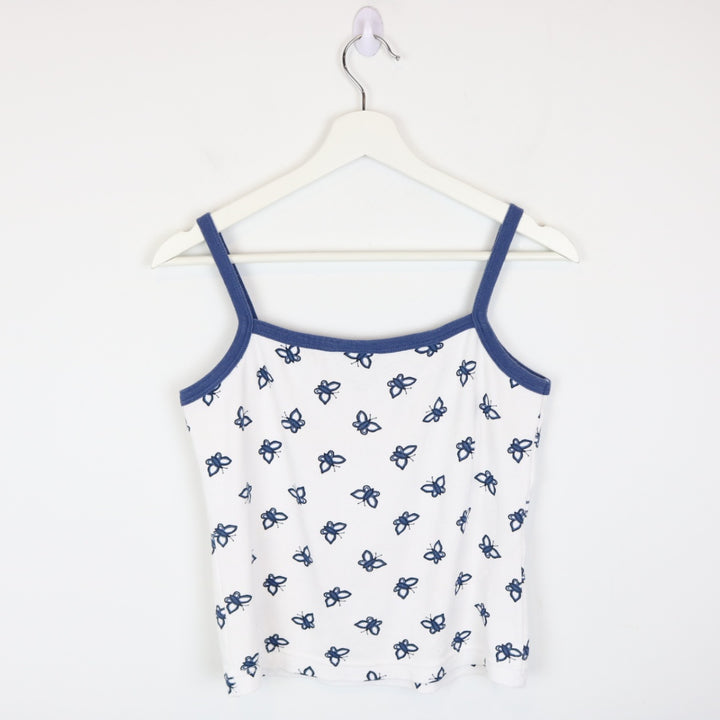 Vintage 90's M Basics Butterfly Nature Tank Top - S/M-NEWLIFE Clothing