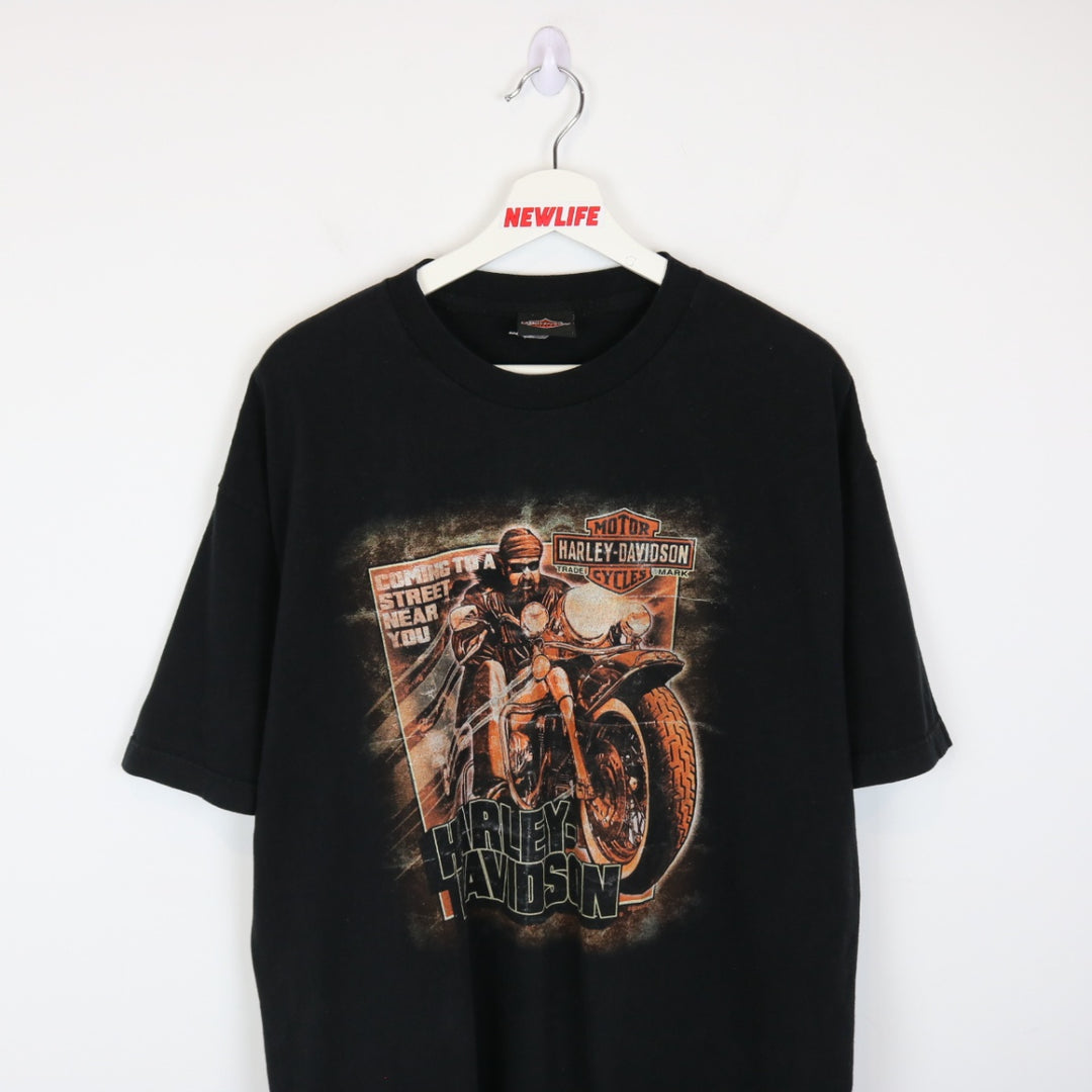 2014 Harley Davidson Great Falls Montana Tee - XL-NEWLIFE Clothing